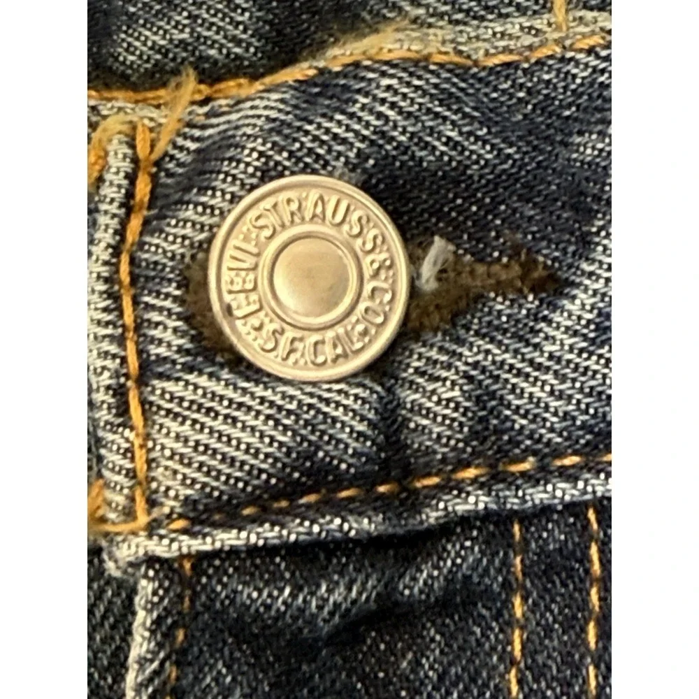 48 X 32 Levi's 550 Relaxed Fit Mens Big Tall Denim Jeans